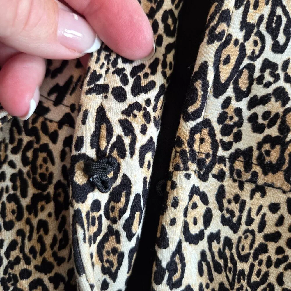 Chico's Leopard Print Blazer Size 2 / L / 14 - NWOT - Picture 8 of 8
